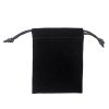 MingRibbon 10 × 12 cm solid color drawstring velvet pouch 6 colors available