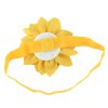 MingRibbon 16 colors Chiffon Flowers With Band, Baby Girls Headband