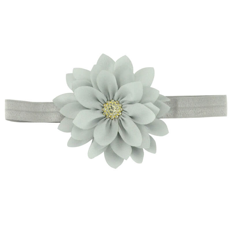 mingribbon baby girls chiffon flowers headband (5)