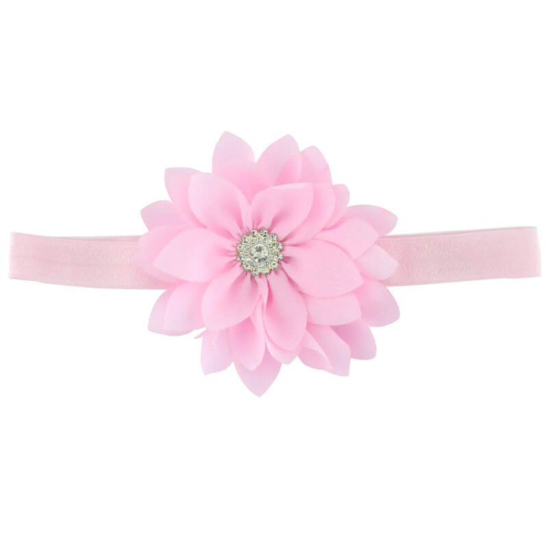 mingribbon baby girls chiffon flowers headband (7)