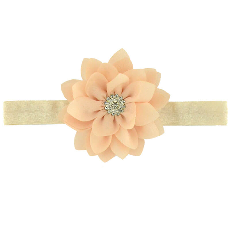 mingribbon baby girls chiffon flowers headband (9)