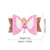 MingRibbon Wholesale 3 Inch Glitter Hair Bows, Princess Hair Bow