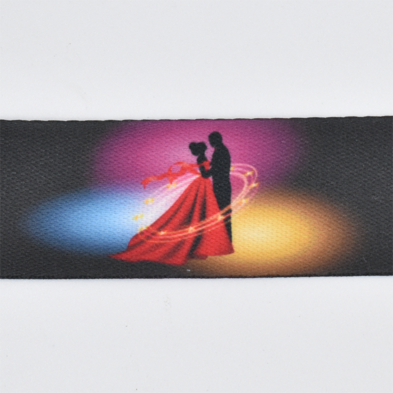 Sublimation Print Custom Ribbon