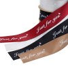 MingRibbon In Stock Gift Decorative Satin Ribbon ”Just For You” Ink Print (10 m/roll)
