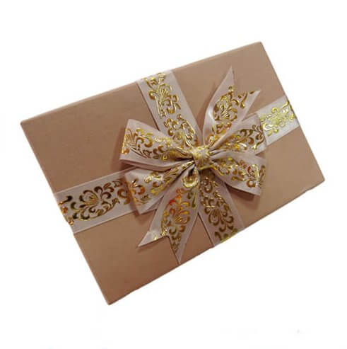 custom printed pre-tied ribbon bow with loops custom printed pre-tied ribbon bow with loops