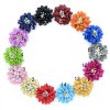 MingRibbon Ready stock 4cm diameter small Fabric Flower 14 colors available