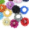 MingRibbon Ready stock 4cm diameter small Fabric Flower 14 colors available