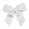 MingRibbon ready made 5 cm wide self adhesive satin bows wholesale