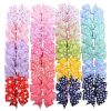 3.2 inches wide flower printed grosgrain ribbon hair bow with clip for girls
