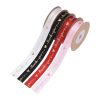 16mm(5/8 in) wide valentine printed ribbon – heart shape and thank you