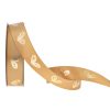 16mm(5/8 in) wide valentine printed ribbon – heart shape