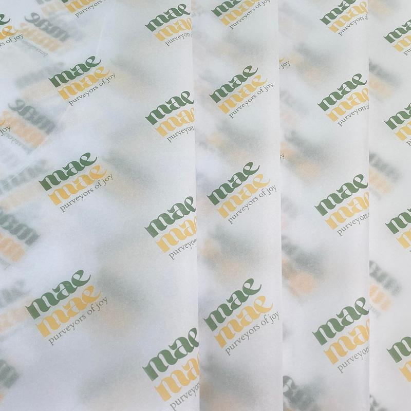 Custom Size & Logo Printed Tissue Paper | Branded Wrapping Sheets Custom Size & Logo Printed Tissue Paper | Branded Wrapping Sheets